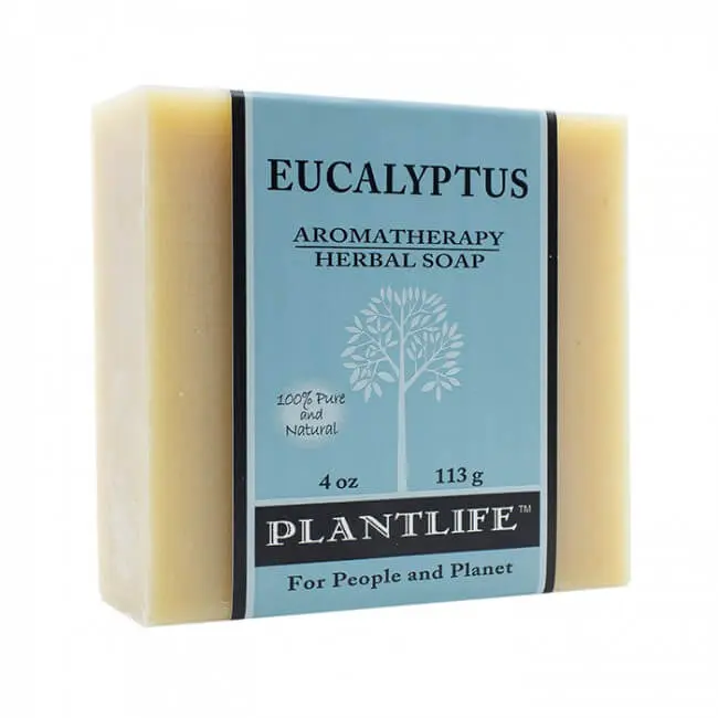 Plantlife Eucalyptus Soap – Natural Herbal Body Bar, Handmade & Plant-Based