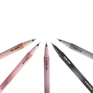 Ultra fine fast drying, film-forming liquid eyeliner pen - waterproof sweat/oil resistance, not easy to smudge, smooth ink flow and natural color, draw the most fine lines for daily office and date application