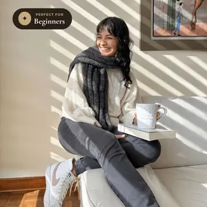 The Journey Scarf - Beginner Knitting Kit