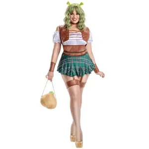 Plus Size Sexy Swamp Ogre Costume for Women