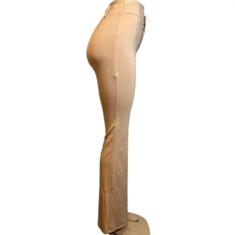 Women's Taupe Wide Leg Pants