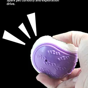 Squeaky Dog Balls, High Bouncy Pet Chew Balls, Interactive Play & Training, Fits Dog Ball Launcher, No Batteries Needed