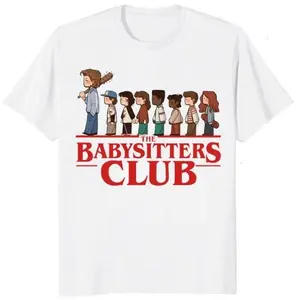 [FLASH SALE] Steve Harrington Babysitter Club Parody T-Shirt | Stranger Things Graphic Tee by Cuccico