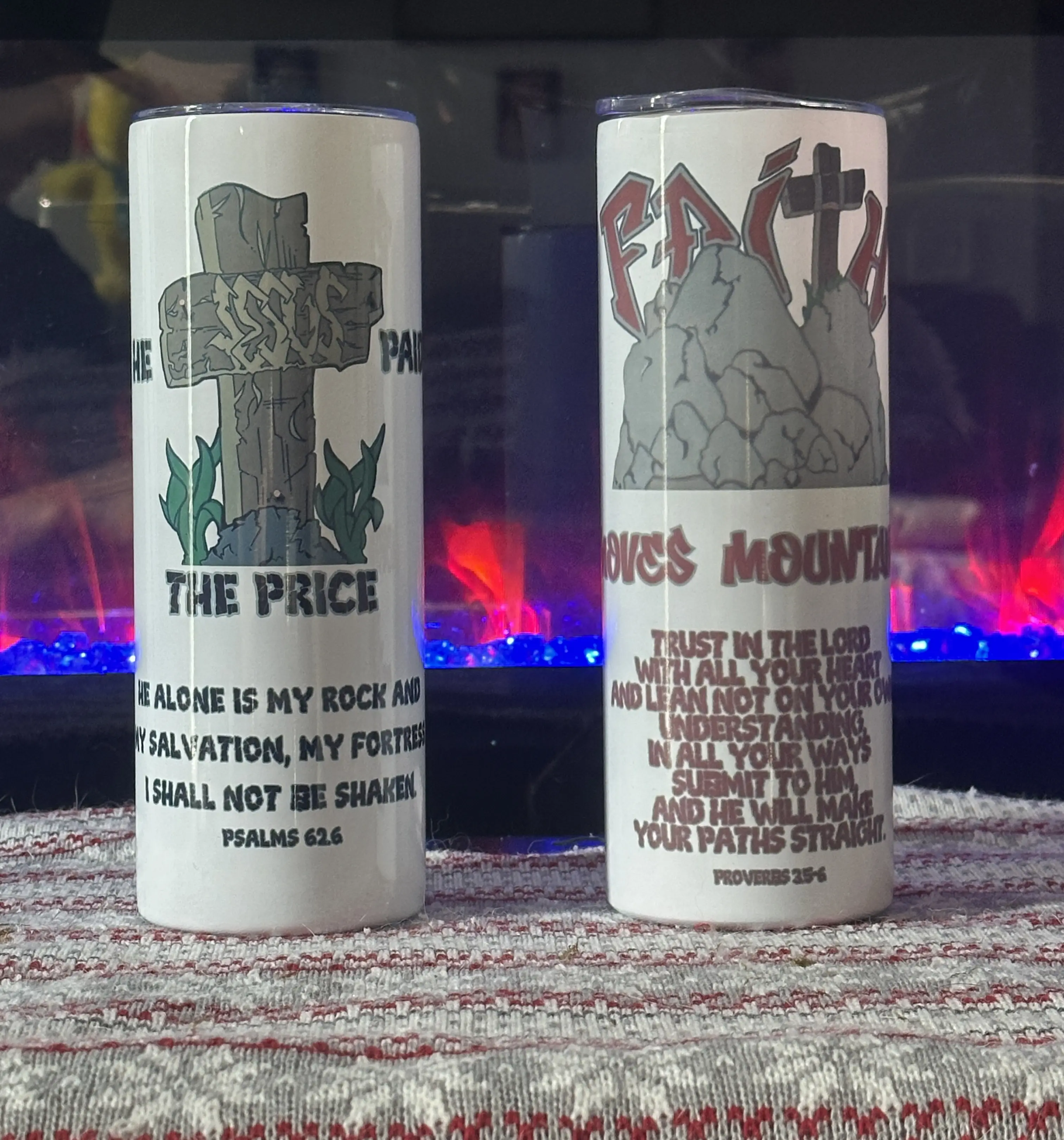 Christian Tumblers with Unique Design and Christian Message Ideal for Faith Enthusiasts and Gift-Givers