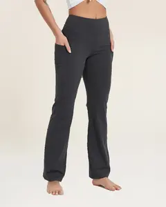 High Waisted Yoga Flare Pants