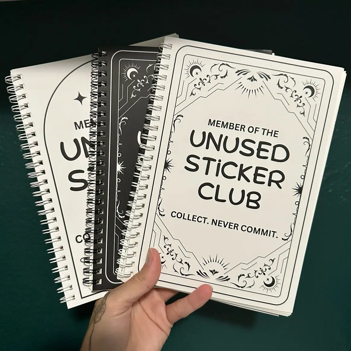 Reusable sticker book - 5.75”x8.25” - 50 sheets/100 pages