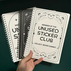 Reusable sticker book - 50 sheets/100 pages