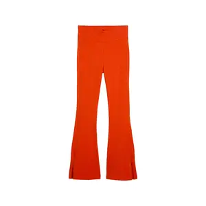 PUMA Womens Her High Waist Flared Leggings Casual - Red