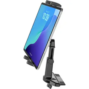 CD Slot Mount Tablet Holder with Adjustable Arm, Universal 360? Rotation  CD Player Tablet Holder for 4-13" iPad Pro Air Mini, Phone, Galaxy Z Fold, Fire HD