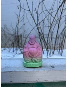LeBuddha 3D Printed Statue - Funny Basketball Fan Gift, Desk Decor