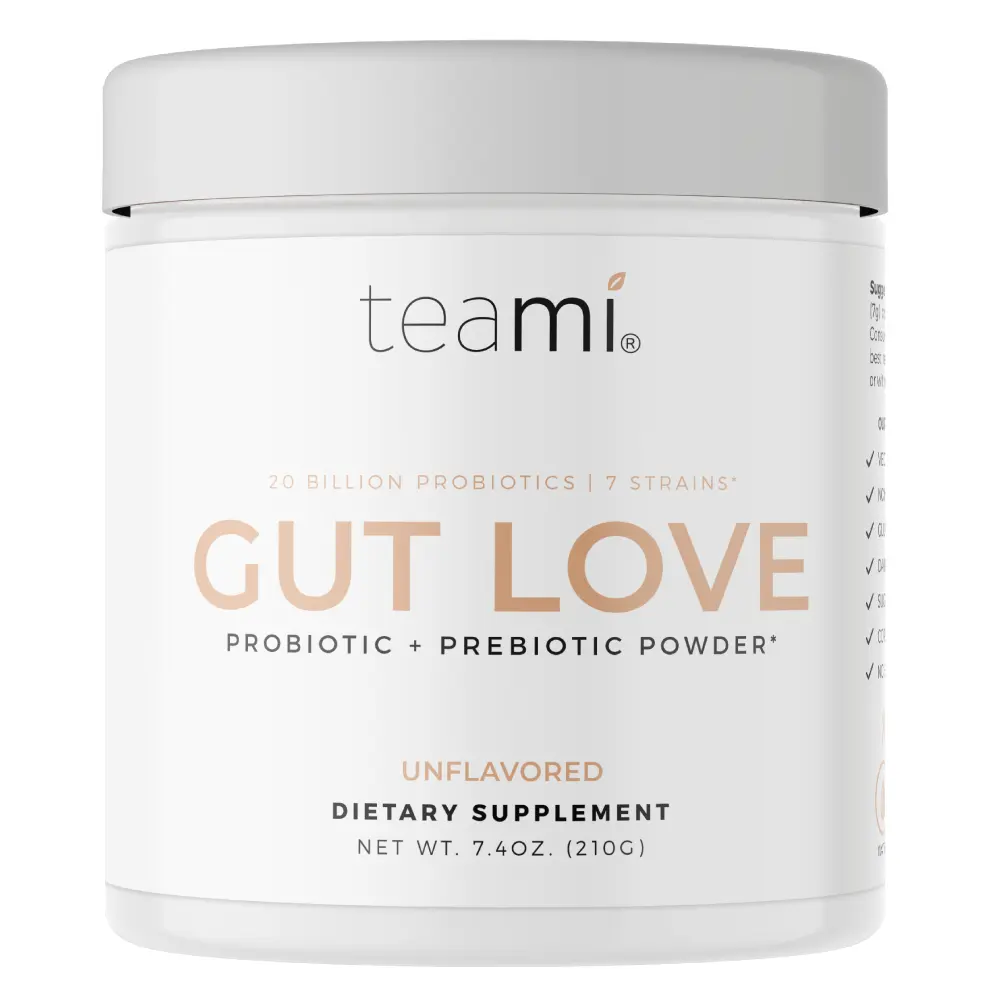 Teami Gut Love Probiotic + Prebiotic Powder - 210g Teami Gut Love Probiotic + Prebiotic Powder - 210g
