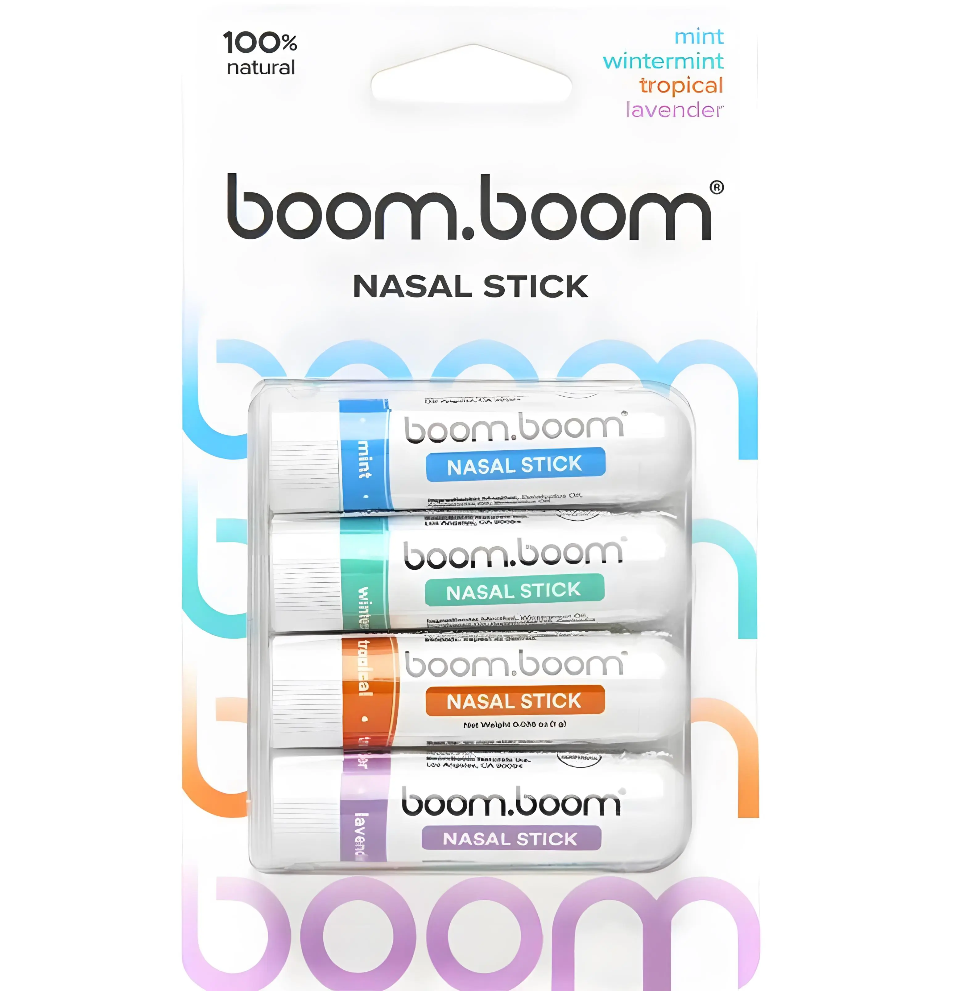 BoomBoom Nasal Stick: Free Your Nose | Featured on Shark Tank | Powerful Essential Oils with Vapor Flow Technology | Breathe In Life Remedies Treatment, Metal Alligator Duck Billed Salon Styling Clips with Holes