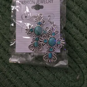 Blue Turquoise Cross sets
