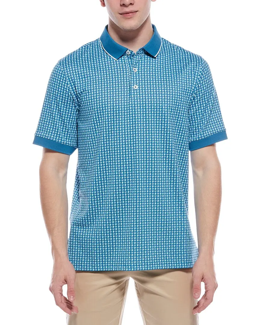 Ashworth Micro Paisley Polo Shirt