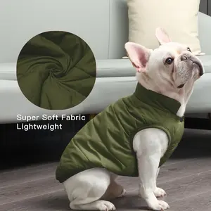 Warm Fleece-Lined Dog Jacket – Soft Winter Coat