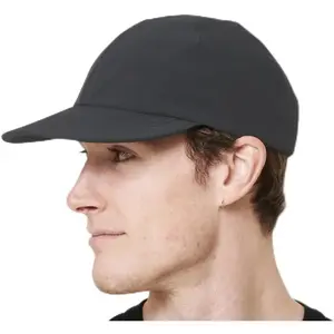 Lightweight Cotton Baseball Cap for Men & Women – Adjustable Back Strap, Wide Brim Sun Hat, Plain Black Cap for Daily Wear
