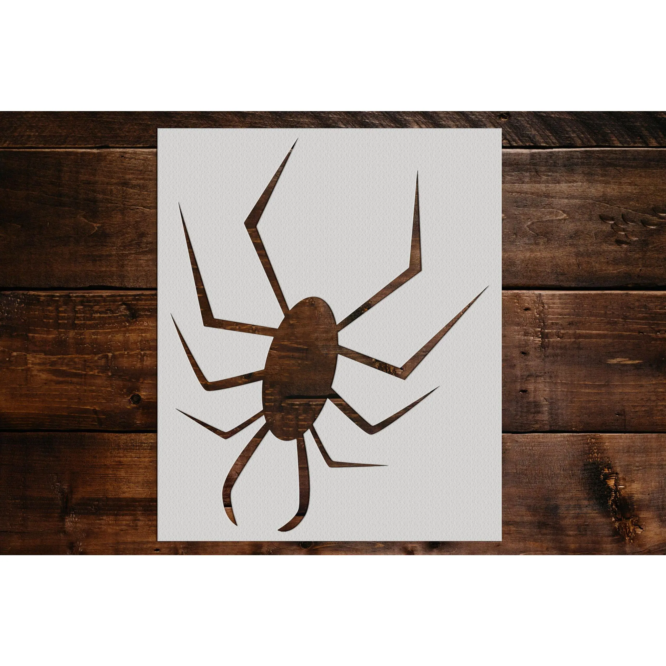 Spider Stencil - Art and Wall Stencil