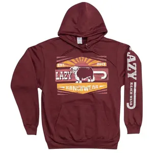 Lazy J Ranch Smokeless Pullover Hoodie /Sweatshirt/Tshirt Gift For Him, Top Menswear, Menswear FG7K