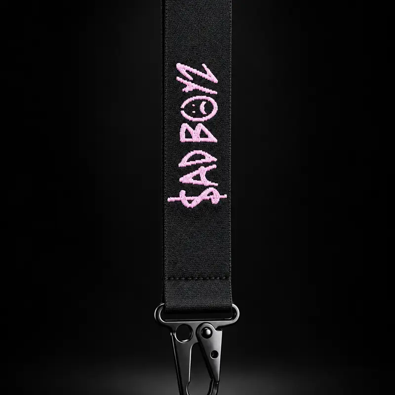 SADBOYZ Keychain Lanyard - Compact Key Holder for Keys & Small Items, Versatile Design for Bags & Pockets, Ideal for Daily Use or Travel