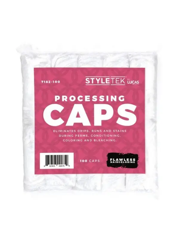Styletek Perfect Fit Processing Caps (100 Count)