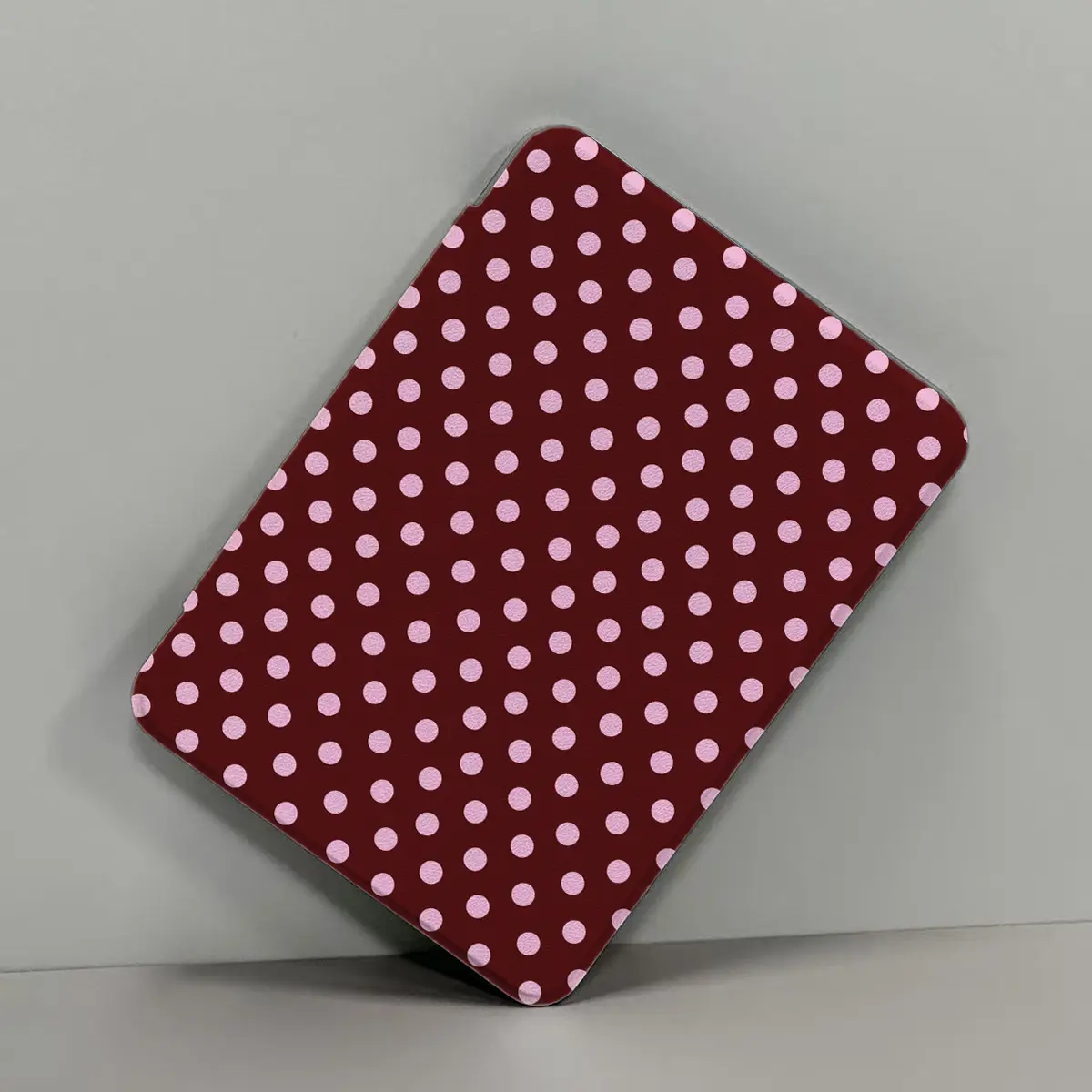 Cute Polka Dot PU Leather Kindle Case - Slim, Clear Soft Back, Auto Wake/Sleep Cover for 6in Kindle 2022/2024, 6.8in/7.0in Paperwhite 11th/12th Gen, Light & Durable Tablet Protection Protective Casing