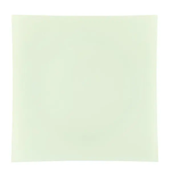 Mint Green Flat 13″ Square Plastic Charger Plate - 4 Count