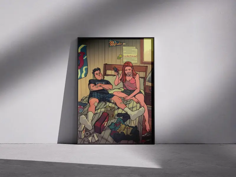 invincible horizontal poster - TikTok Shop