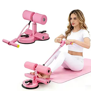 Abdominal muscle training auxiliary device, sit-up auxiliary device, latest upgraded version with 3 suction cups, sit up to train, multi-functional abdominal muscle training equipment