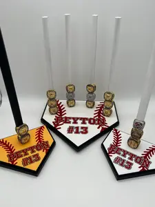 Custom Homeplate Championship Ring Holder