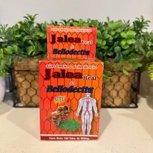 Jalea Real & Bellodectu Antioxidants Supplement 100 Tabs 500mg for Optimal Health