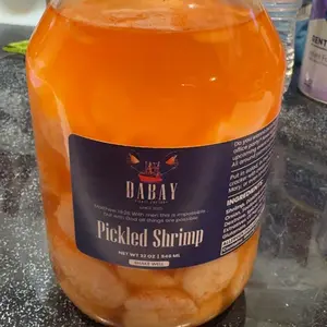 Gulf of America Pickled Shrimp – Bold Cajun Seafood Snack Savory Southern Spices