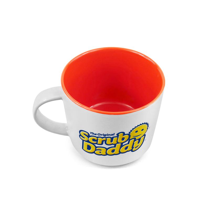 Scrub Daddy Logo Ceramic Mug - Reusable Coffee Cup - Drinkware Washable