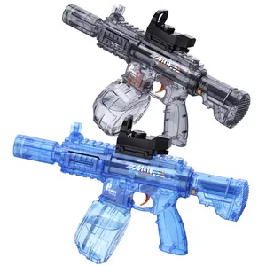 2026 New Automatic Water Gun Large Capacity Powerful Spray Super Long Shooting and Lighting Function with USB Charging Cable for Long Life. Durable and Convenient Flame Spray Toy Water Gun.Perfect Gift for Adults and Children