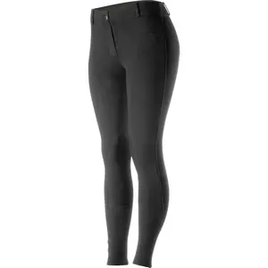 Horze Ella Womens PullOn Knee Patch Breeches 22 Bk