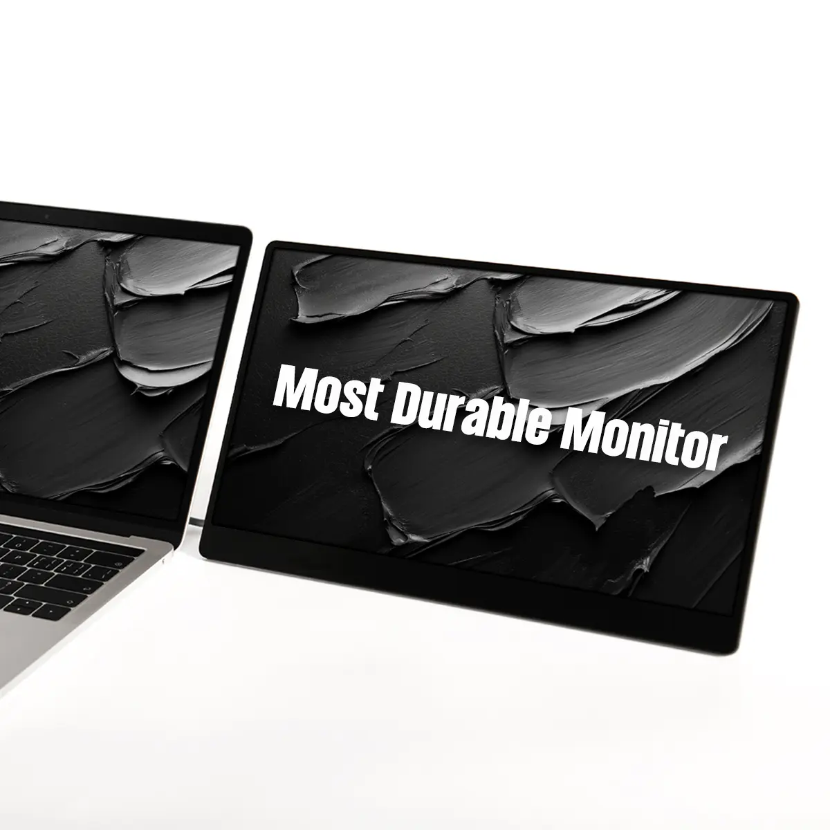 FlipAction Go 14" Portable Monitor |Robust but Lightweight | Tempered Glass | 1080p | 400 Nits | 99% sRGB | 5W | Super Versatile | USB C or Mini HDMI |