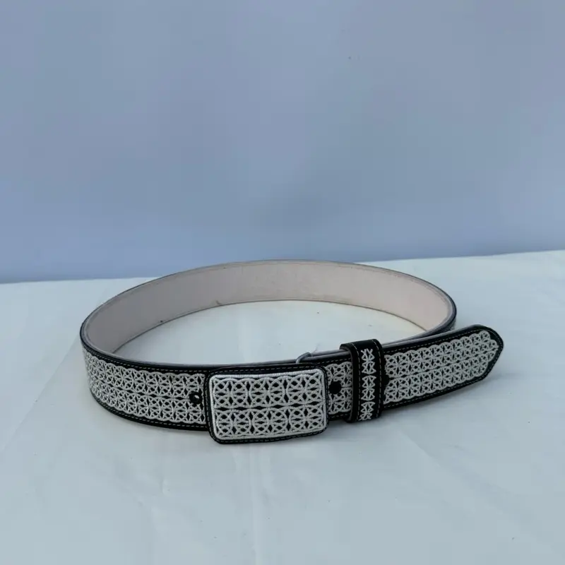 Men’s belts/ cinto de Hilo 2 pulgadas de ancho