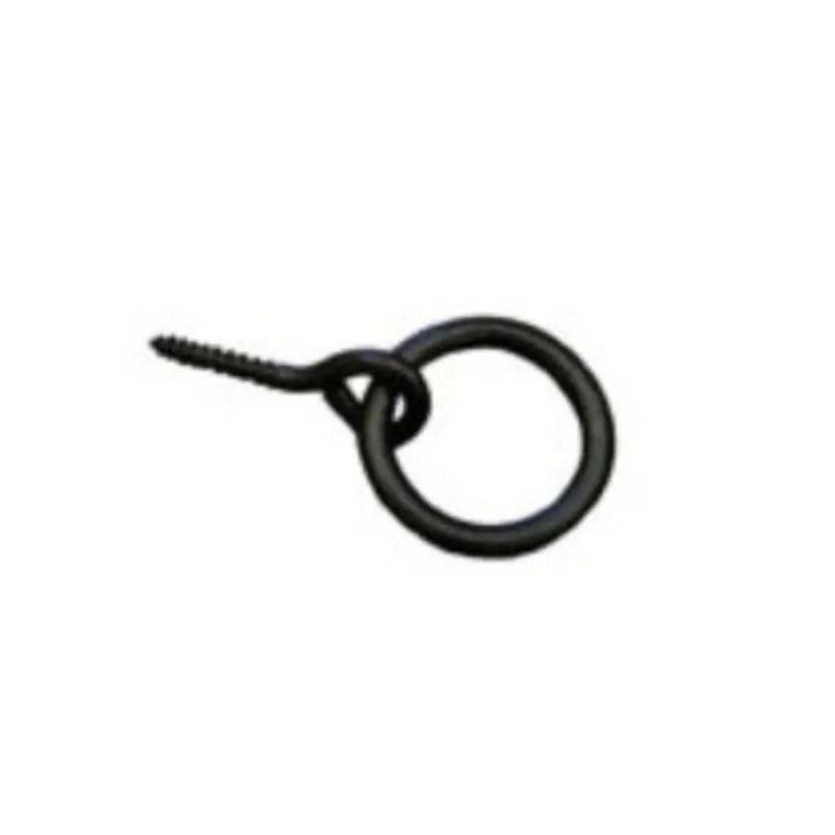John Wright Rustic Cast Iron Ring Pull Handle, Decorative Hardware for Outdoor Doors & Gates, High Quality with Powder Coat Finish