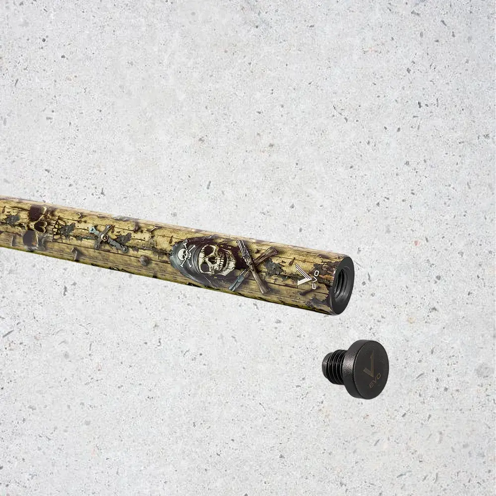 EVO PIRATES POOL CUE - GOLDEN PLUNDER