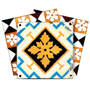 360 stand 24 Pcs 12x12in Coastal Colorful Glossy Snowflake Square Tiles Sticker - Waterproof Vinyl Wall Stickers, Peel & Stick Removable Decorative Tiles for Stick on Backsplash, Kitchen Home Decor, Room