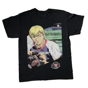 VINTAGE 00 GREAT TEACHER ONIZUKA BLACK T-SHIRT