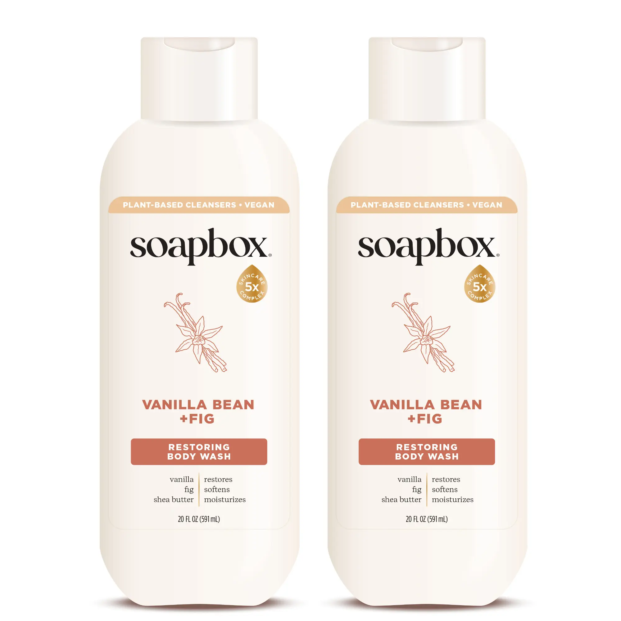 Vanilla + Fig Nourishing Body Wash 2-Pack