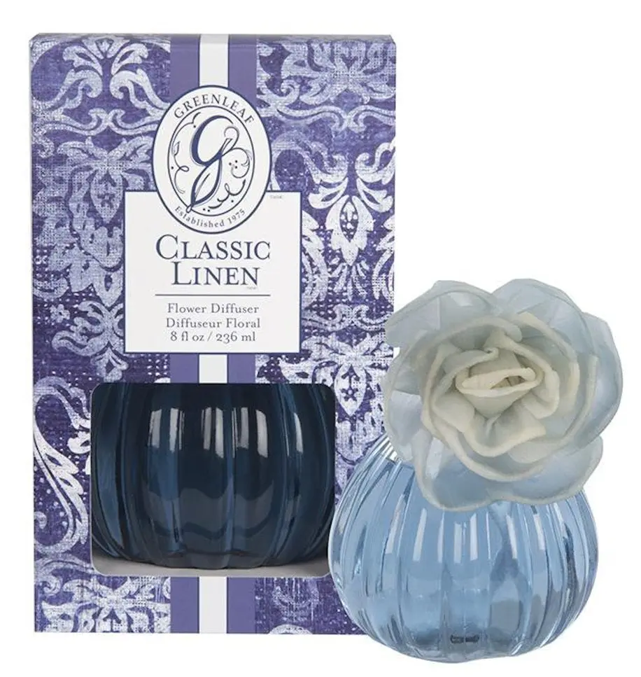 CLASSIC LINEN Greenleaf Flower Diffuser