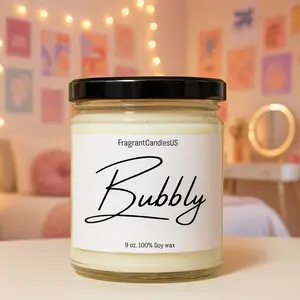Teenager Candle – Fun Bubble Candle Gift for Teens | Aesthetic Scented Soy Candle for Teen Girl Room Decor | Cute Birthday, Spa Day & Christmas Gift | Relaxing Aromatherapy Candle for Girls | Handmade candles, oliday gifts for Mom, Bestie, Coworker Spring
