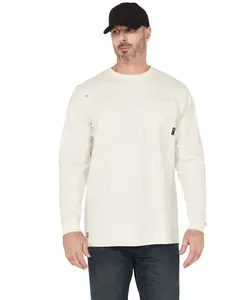 Ariat Men's Fr Pima Long Sleeve Pocket Work T-Shirt - 10055032