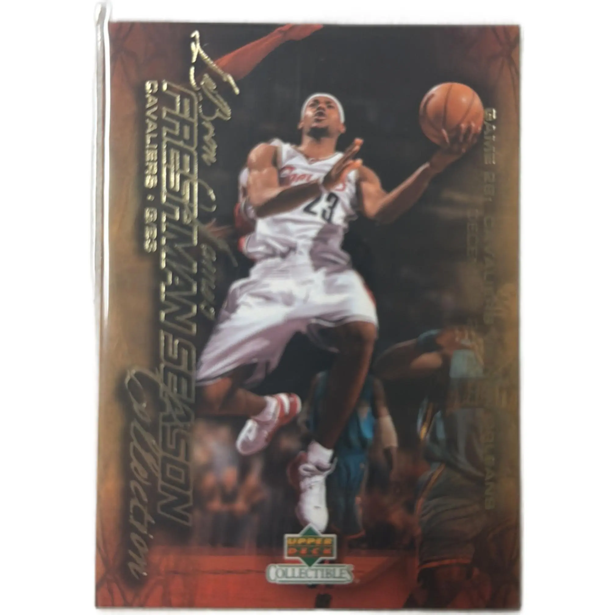 Upper Deck 2003-04 LeBron James Freshman Season Collection #29 Cleveland Cavaliers Basketball Card Game 28 vs Hornets Raw Ungraded