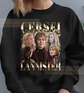 Limited Retro Cersei Lannister Sweatshirt, Unisex Classic Vintage Hoodie Gift For Kids, Women And Man