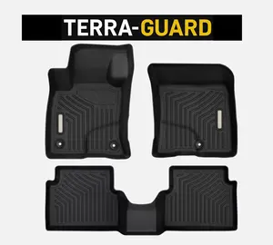 TerraGuard Rubber Floor Mats Liners for 2022-2025 Ford Maverick TPE All-Weather