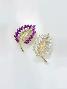 Leaf Brooch Pin Accessory Unisex Coat Decoration, Perfect Gift for Friends, Stylish Jewelry for Men and Women