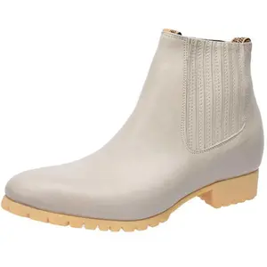 Botines Charros Blanca para Hombre – Bota Ankle de Piel