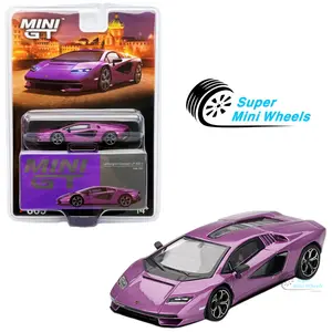 Mini GT 1:64 Lamborghini Countach LPI 800-4 Viola 30th #865
